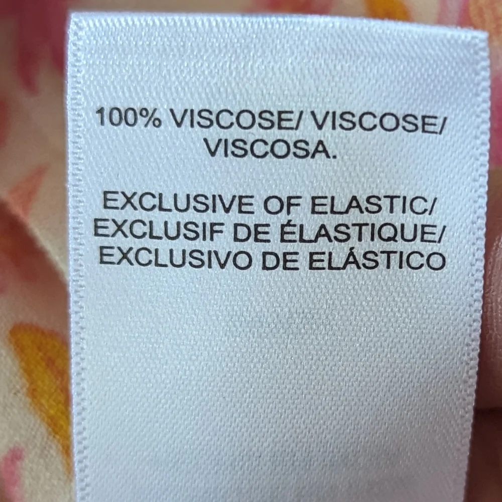 NWT.... Lucky Brand Floral High/low Boho Blouse Size Small - Picture 8 of 9
